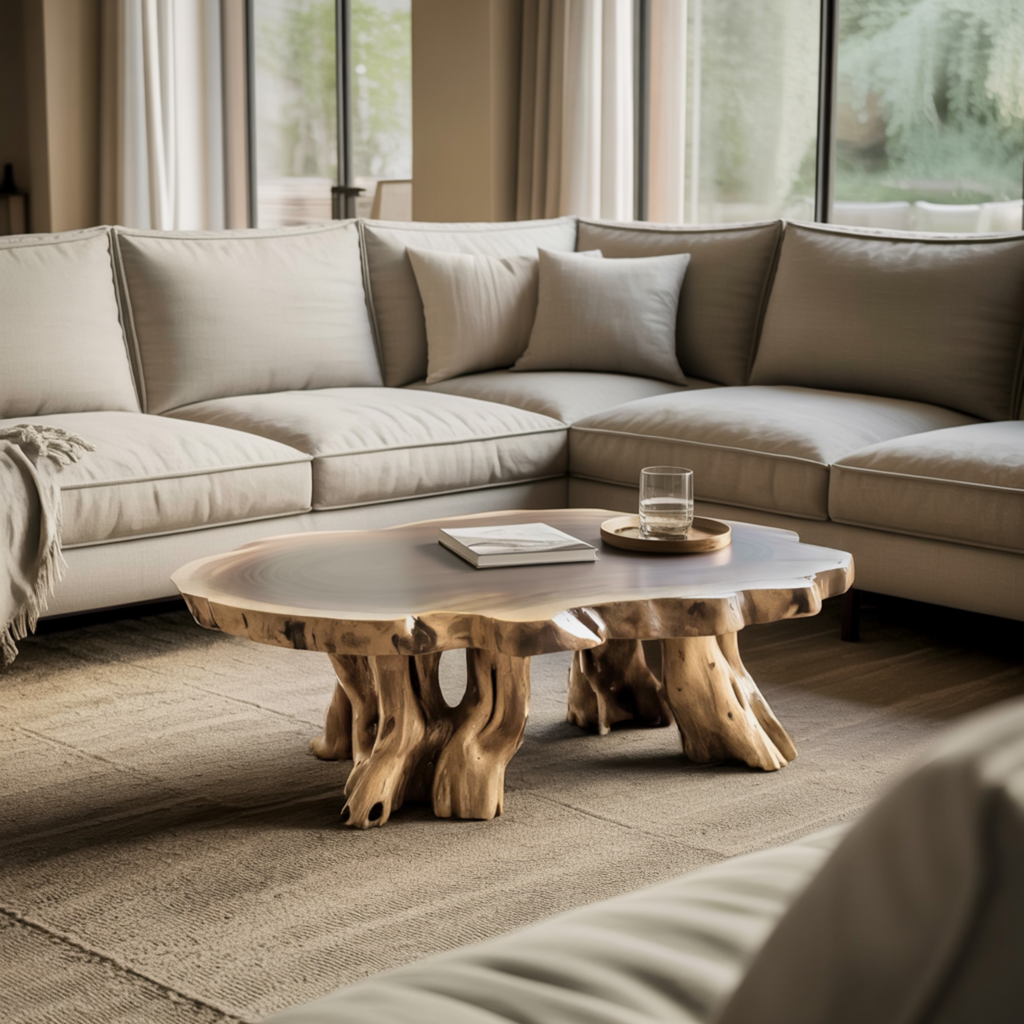 Narra Root-Form Handcrafted Coffee Table